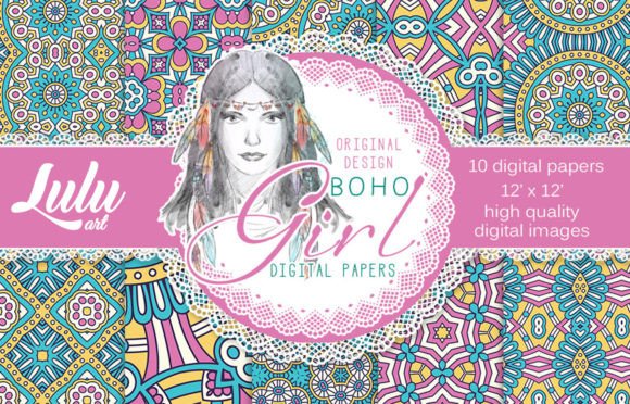 Boho Girl 10 Patterns + Freebie: Elevate Your Creative Projects