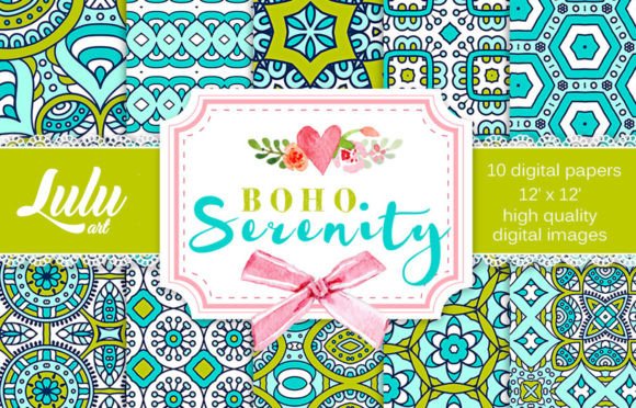 Boho Serenity Patterns: Elevate Your Design Projects