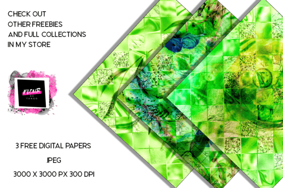 Free Green Digital Papers: Unlock Creative Design Potential