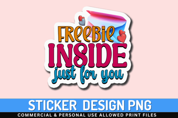 Freebie Inside Just Sticker Design: Elevate Your Creative Projects