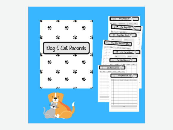 Pet Planner Minimalist Design: A Graphic Designer's Essential Asset