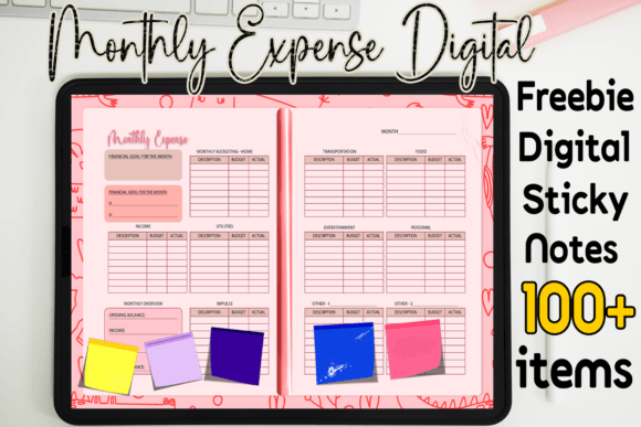 Streamline Your Finances with Digital Monthly Expense Tracking