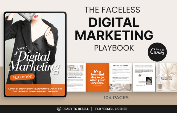 The Faceless Digital Marketing Playbook: A Design-Centric Blueprint
