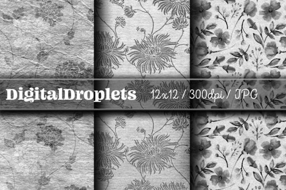 Unlock Vintage Charm with Floral Paper Textures